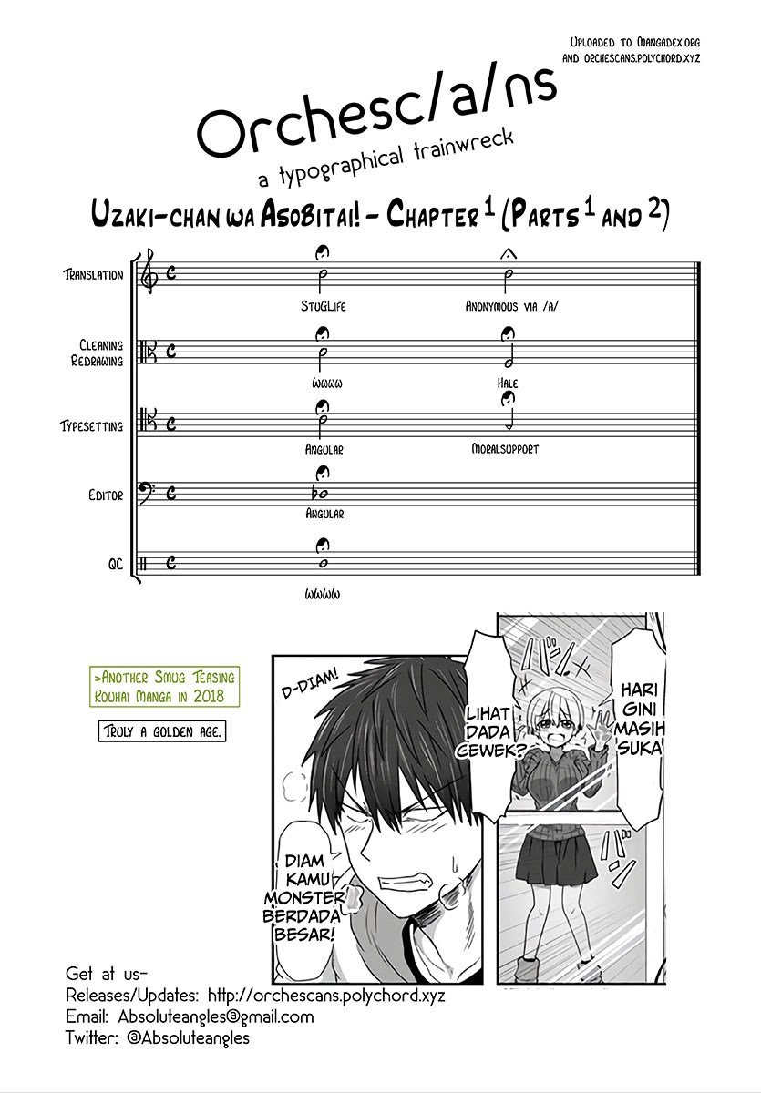 Uzaki-chan wa Asobitai! Chapter 01.2