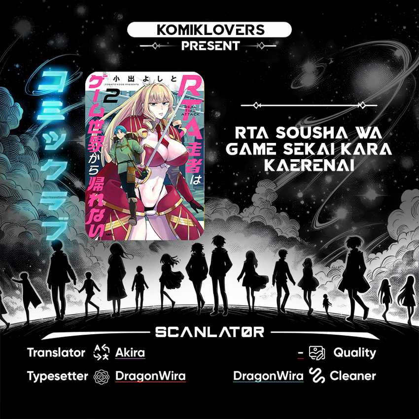 RTA Sousha wa Game Sekai kara Kaerenai Chapter 05 page 0