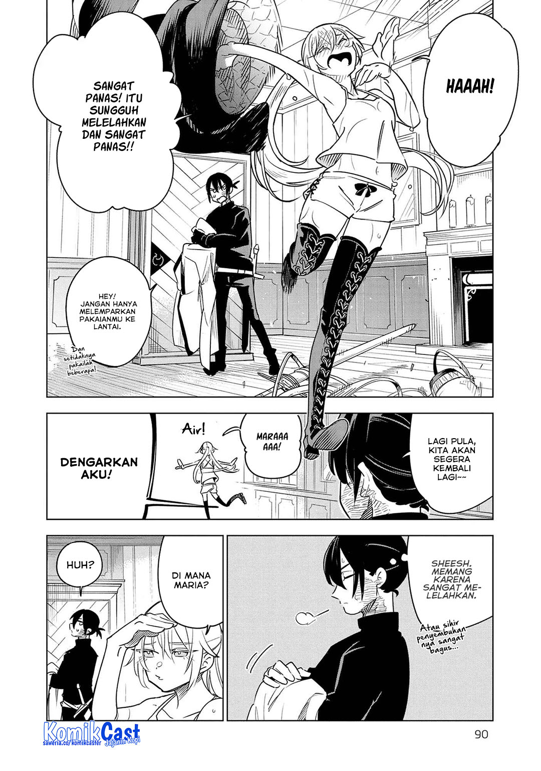 Isekai Meikyuu no Saishinbu o Mezasou Chapter 34