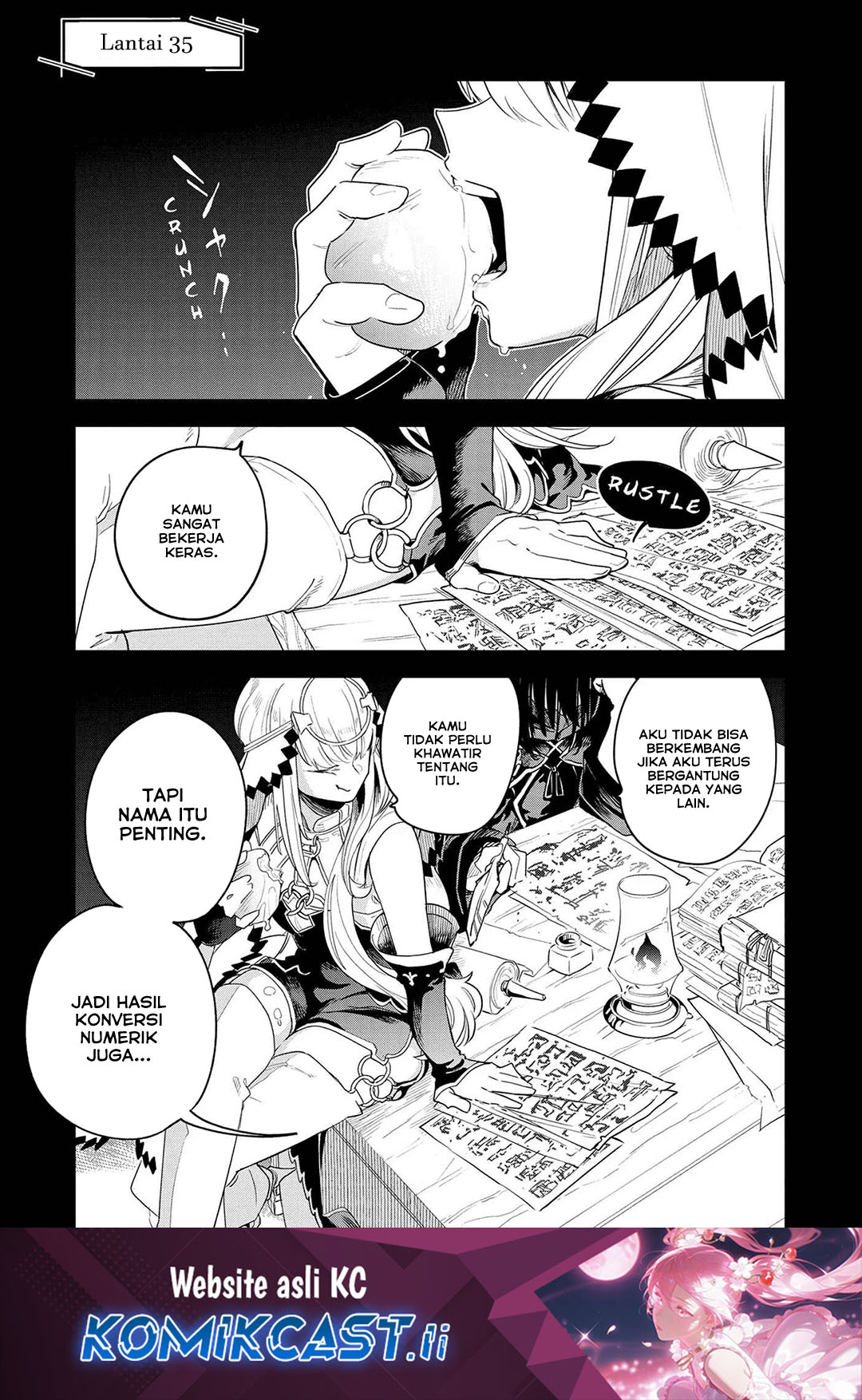 Isekai Meikyuu no Saishinbu o Mezasou Chapter 35