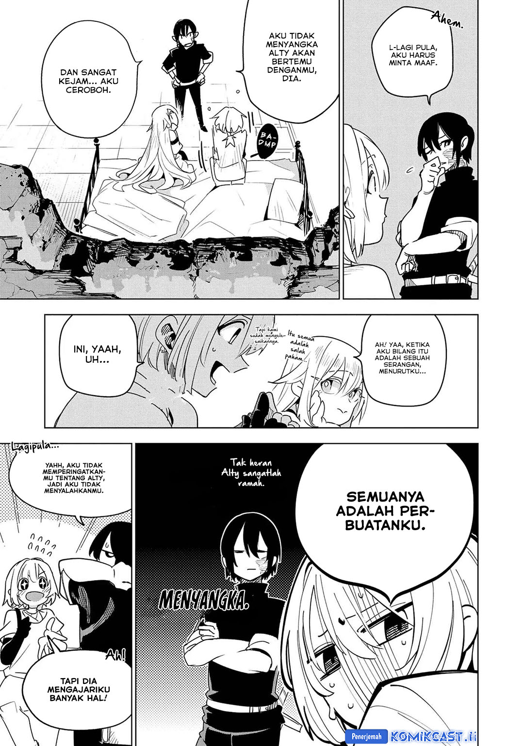 Isekai Meikyuu no Saishinbu o Mezasou Chapter 35