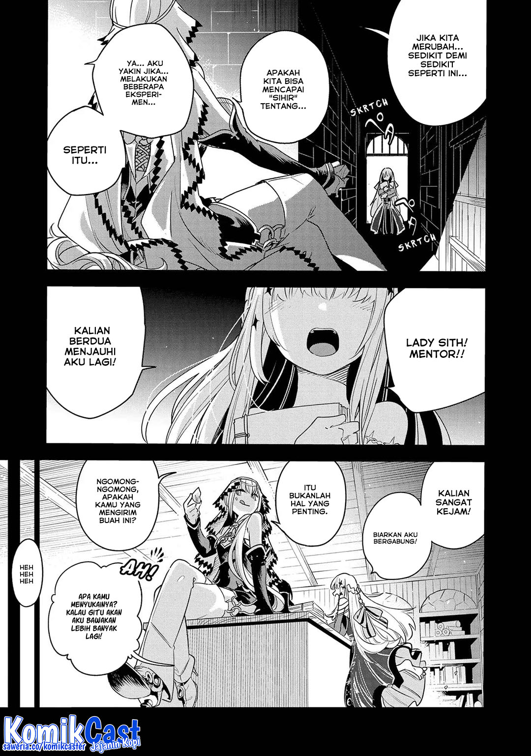 Isekai Meikyuu no Saishinbu o Mezasou Chapter 35