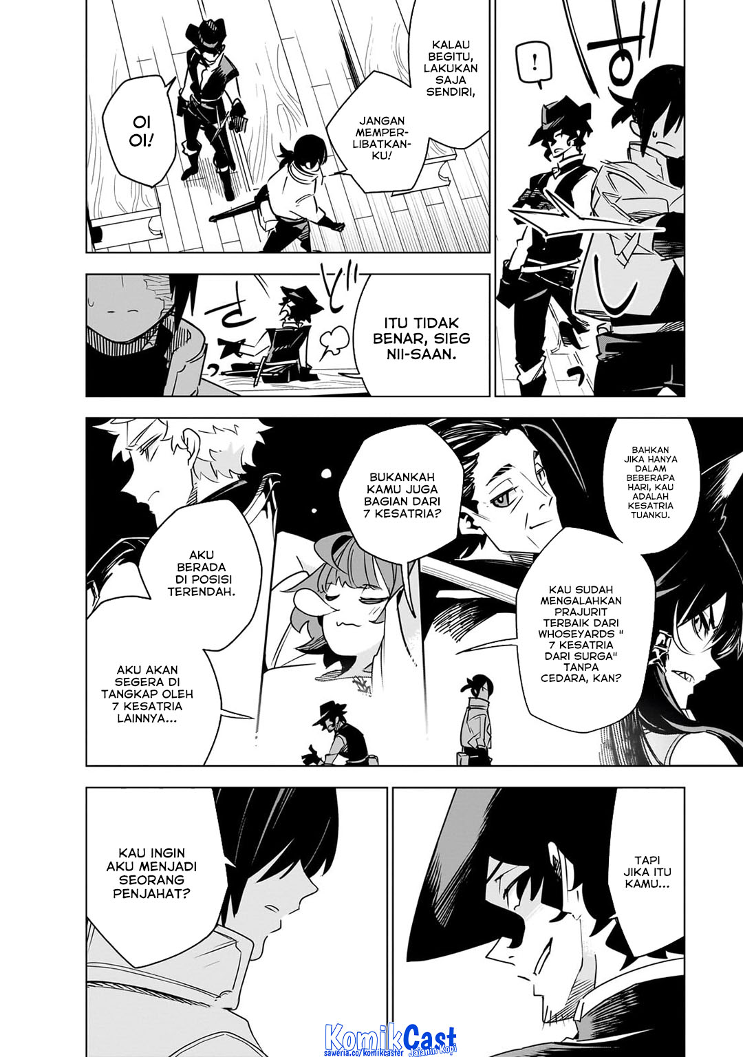 Isekai Meikyuu no Saishinbu o Mezasou Chapter 37