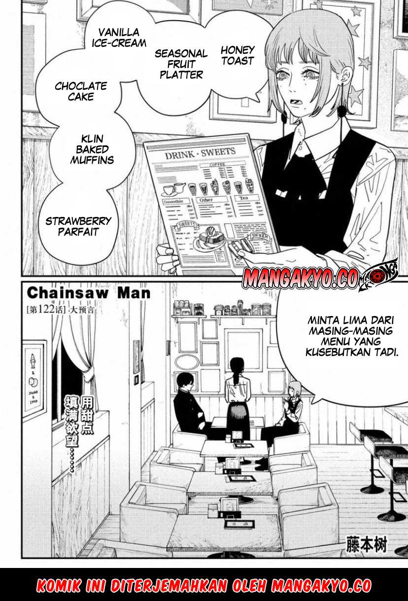 Chainsaw man Chapter 122