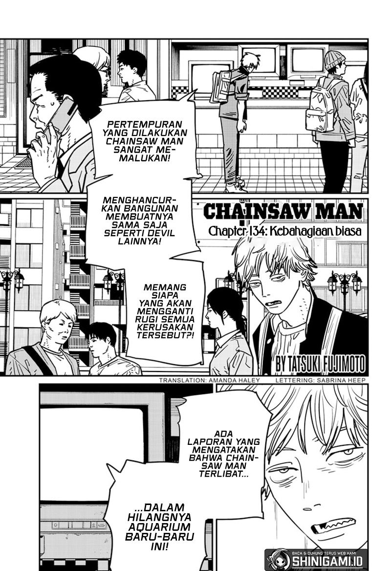 Chainsaw man Chapter 134