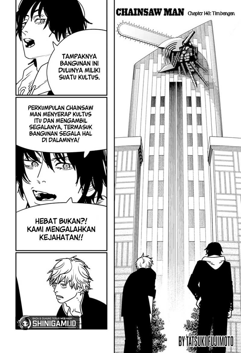 Chainsaw man Chapter 140
