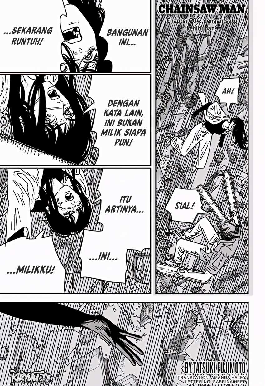 Chainsaw man Chapter 204