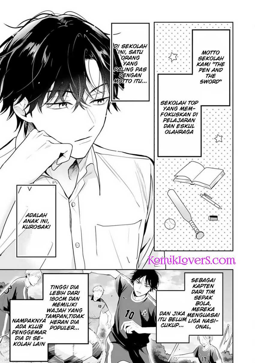 Kurosaki-kun wa Dokusen Shitagaru – Hajimete no Koi wa Ama sugite Chapter 01.1