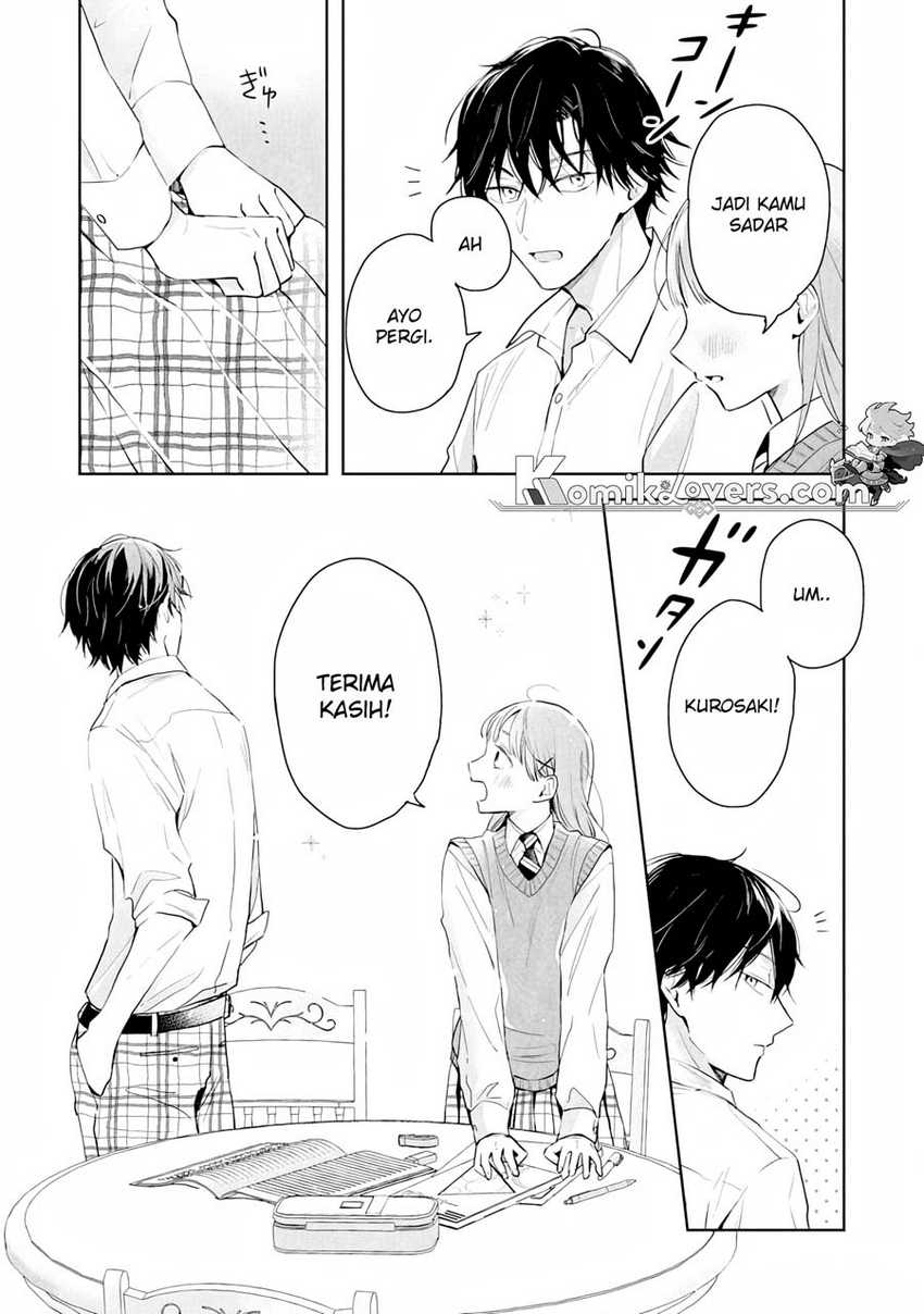 Kurosaki-kun wa Dokusen Shitagaru – Hajimete no Koi wa Ama sugite Chapter 01.2