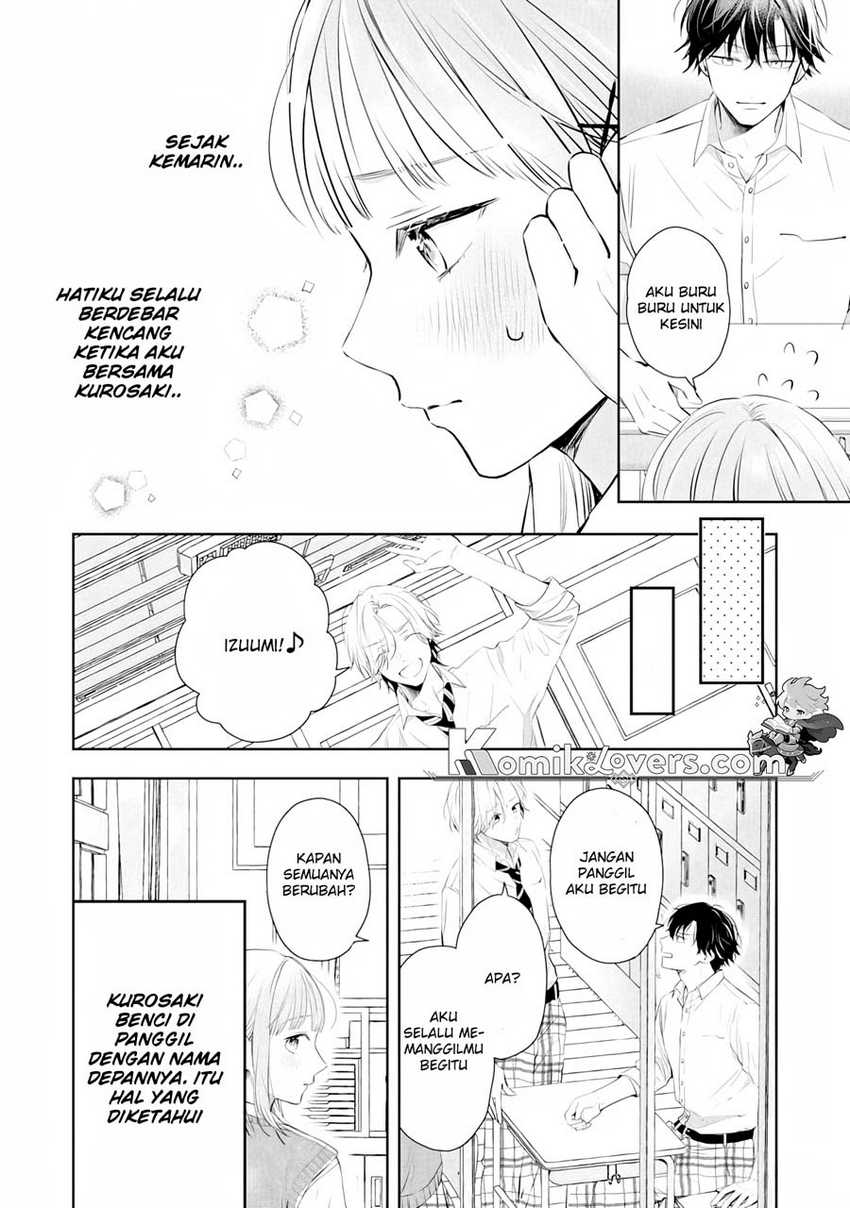 Kurosaki-kun wa Dokusen Shitagaru – Hajimete no Koi wa Ama sugite Chapter 02