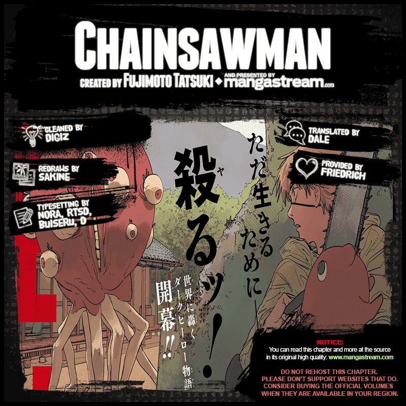 Chainsaw man Chapter 01