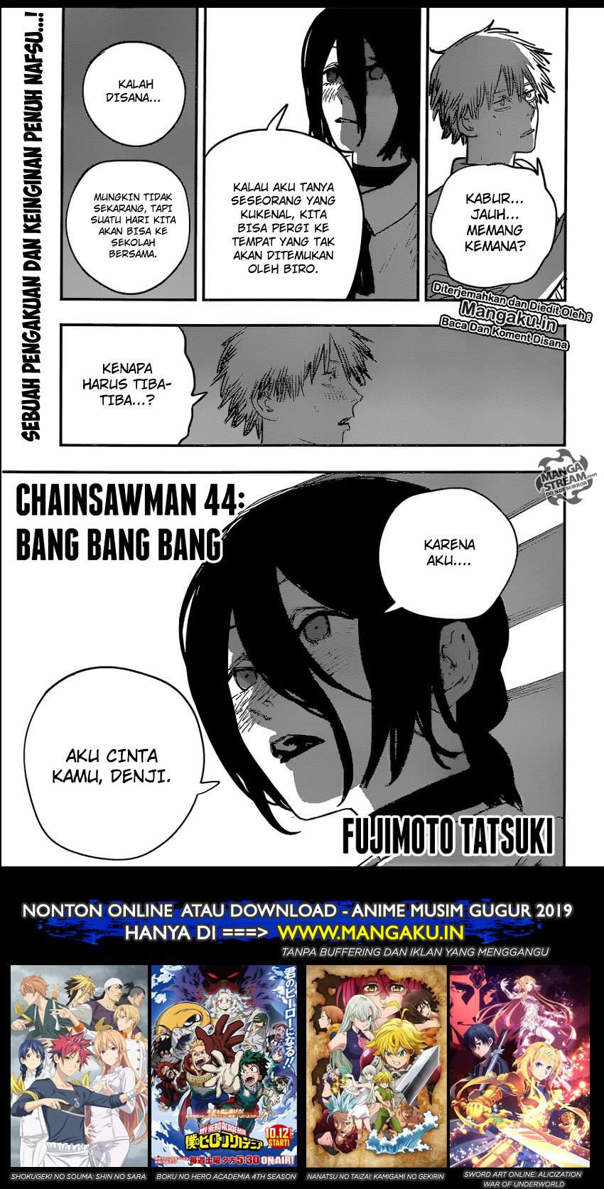 Chainsaw man Chapter 44