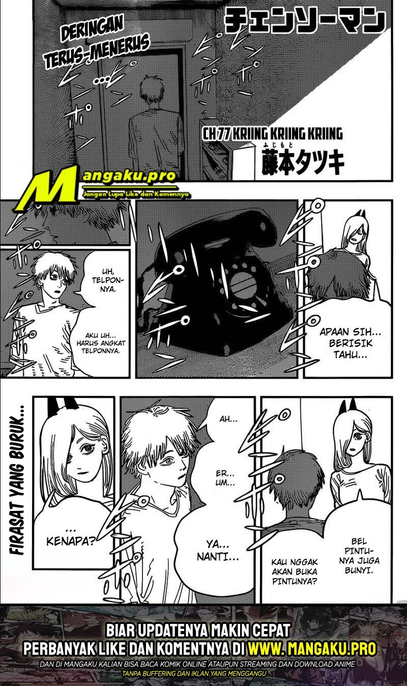 Chainsaw man Chapter 77
