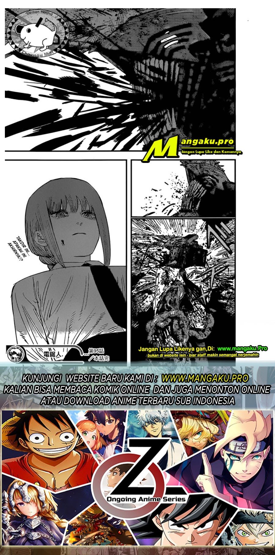 Chainsaw man Chapter 95