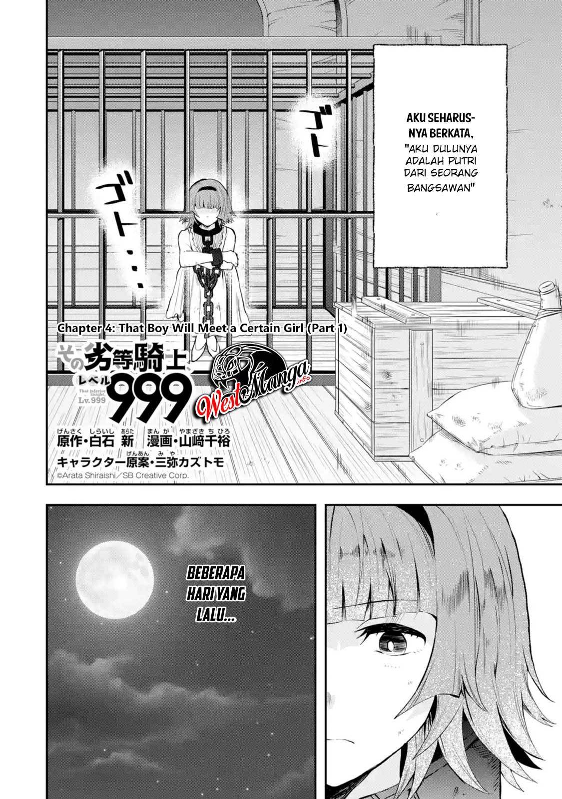 That Inferior Knight Actually Level 999 Chapter 04.1