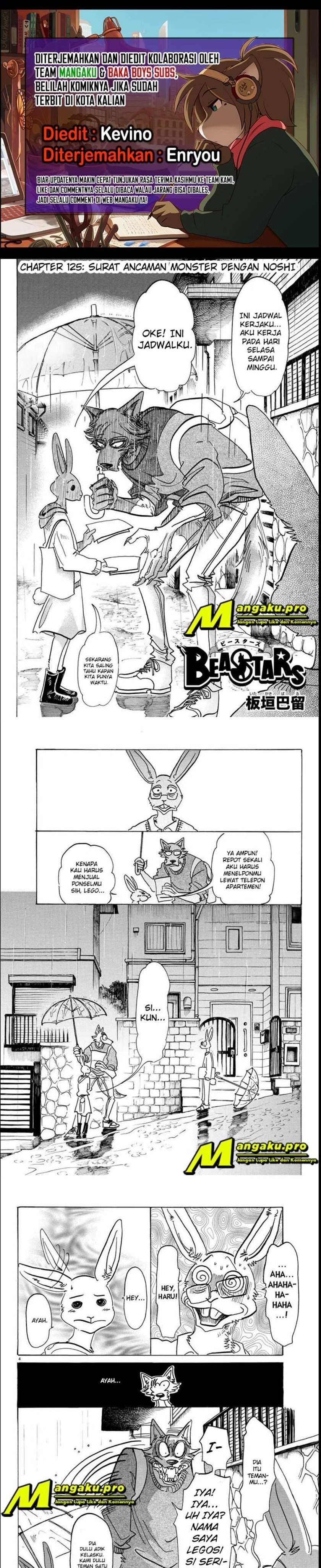 Beastars Chapter 125