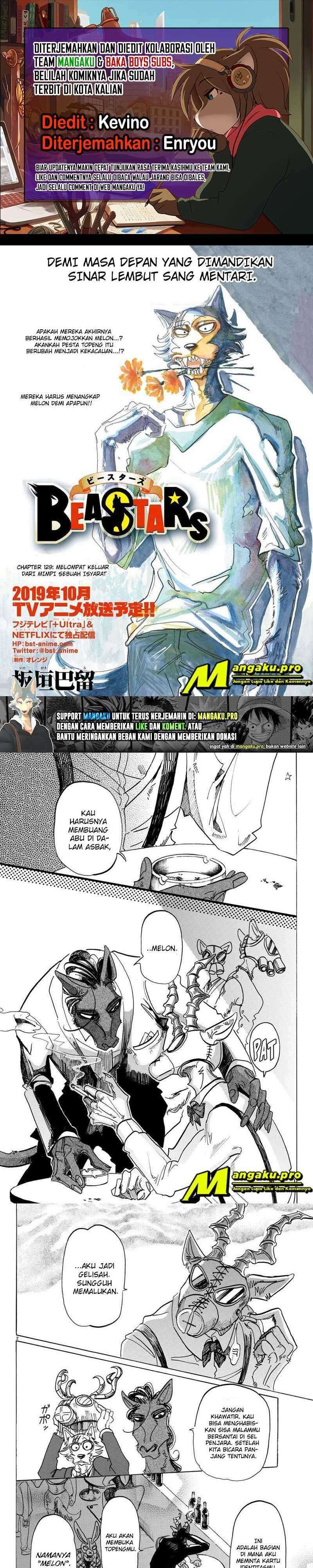 Beastars Chapter 129