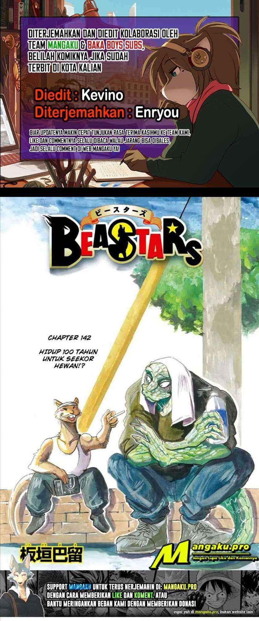 Beastars Chapter 142