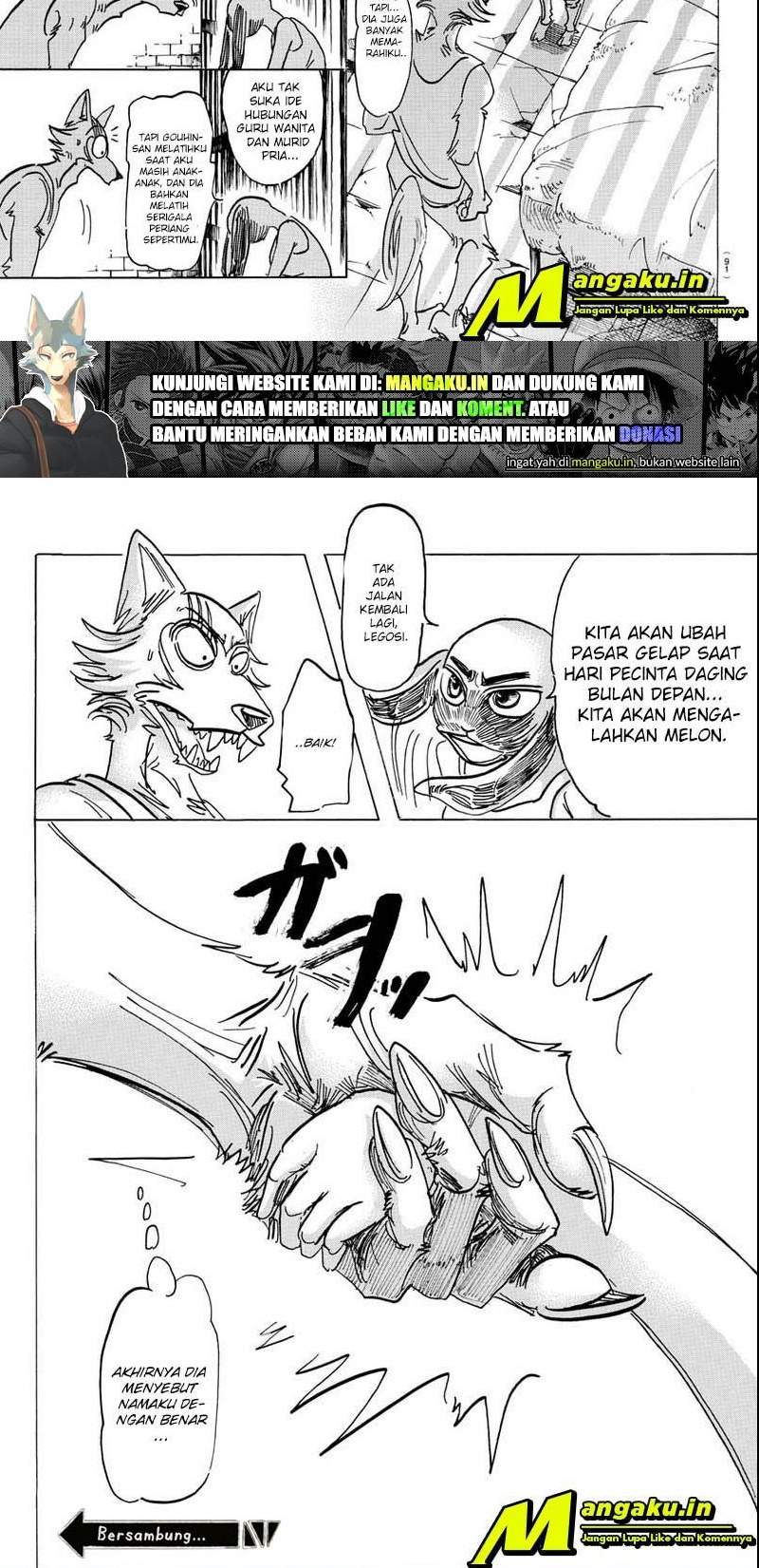 Beastars Chapter 161