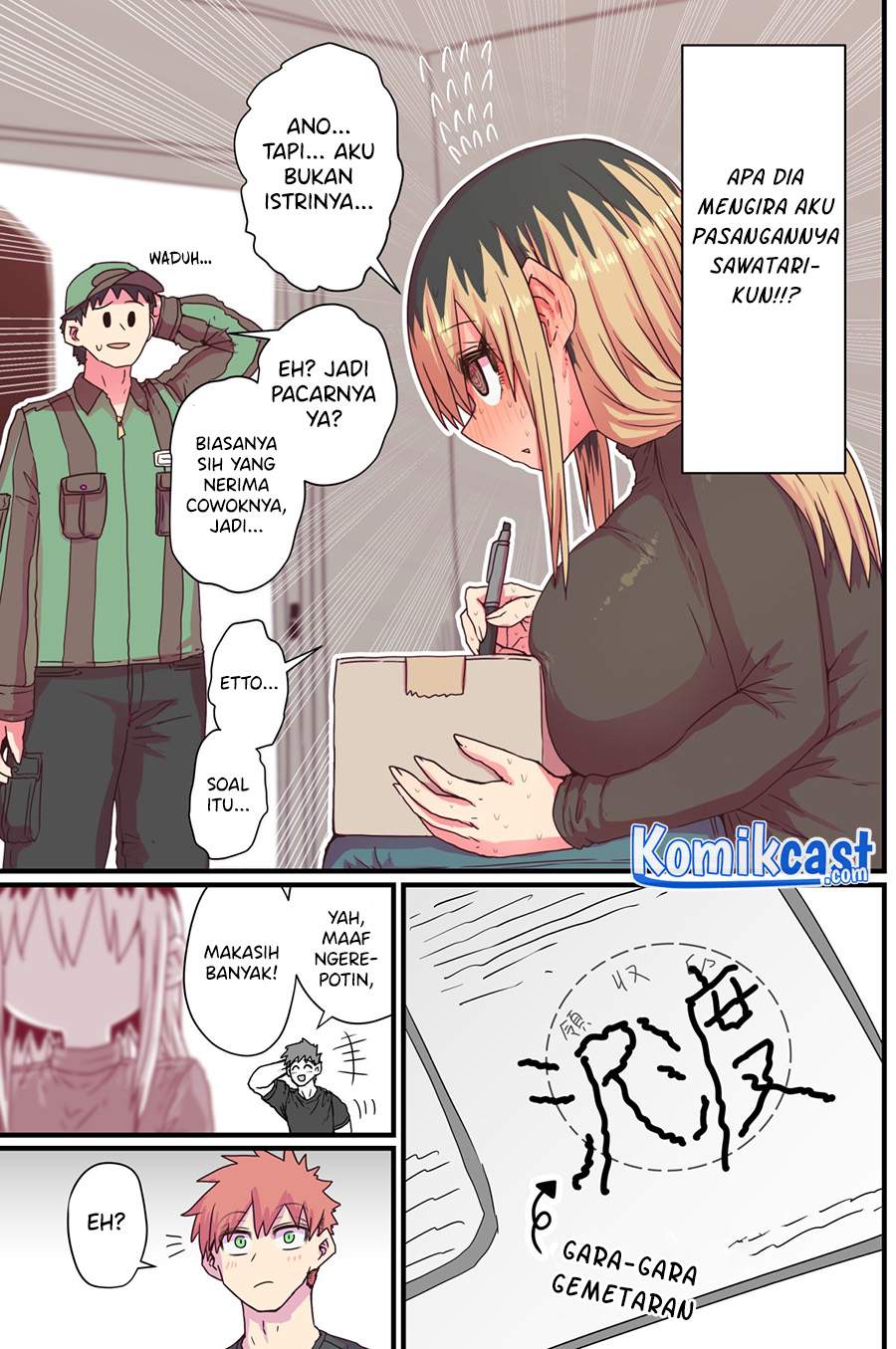 Batsuichide Nakimushina Otonarisan chapter 6 halaman 4