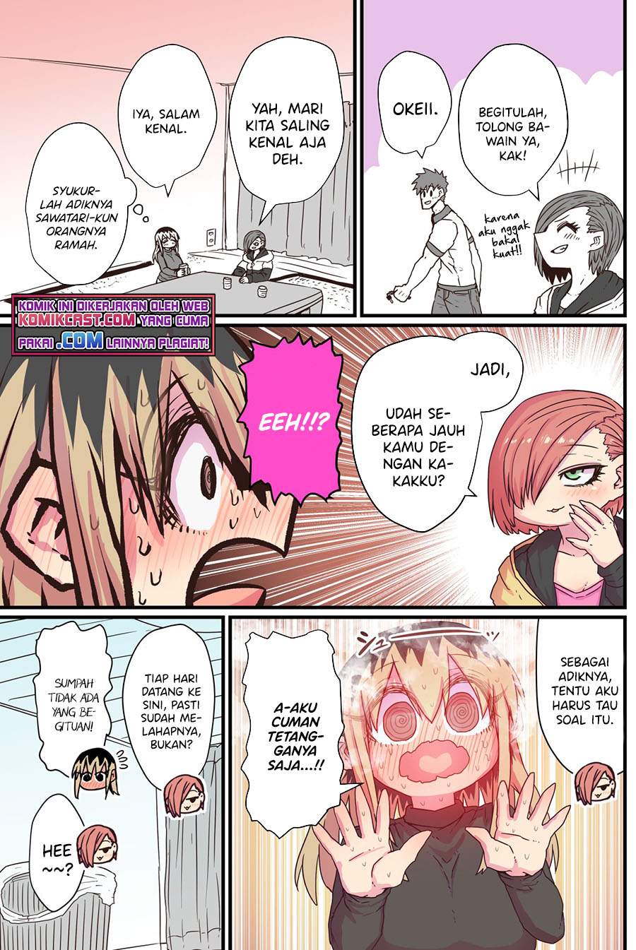 Batsuichide Nakimushina Otonarisan chapter 11 halaman 4