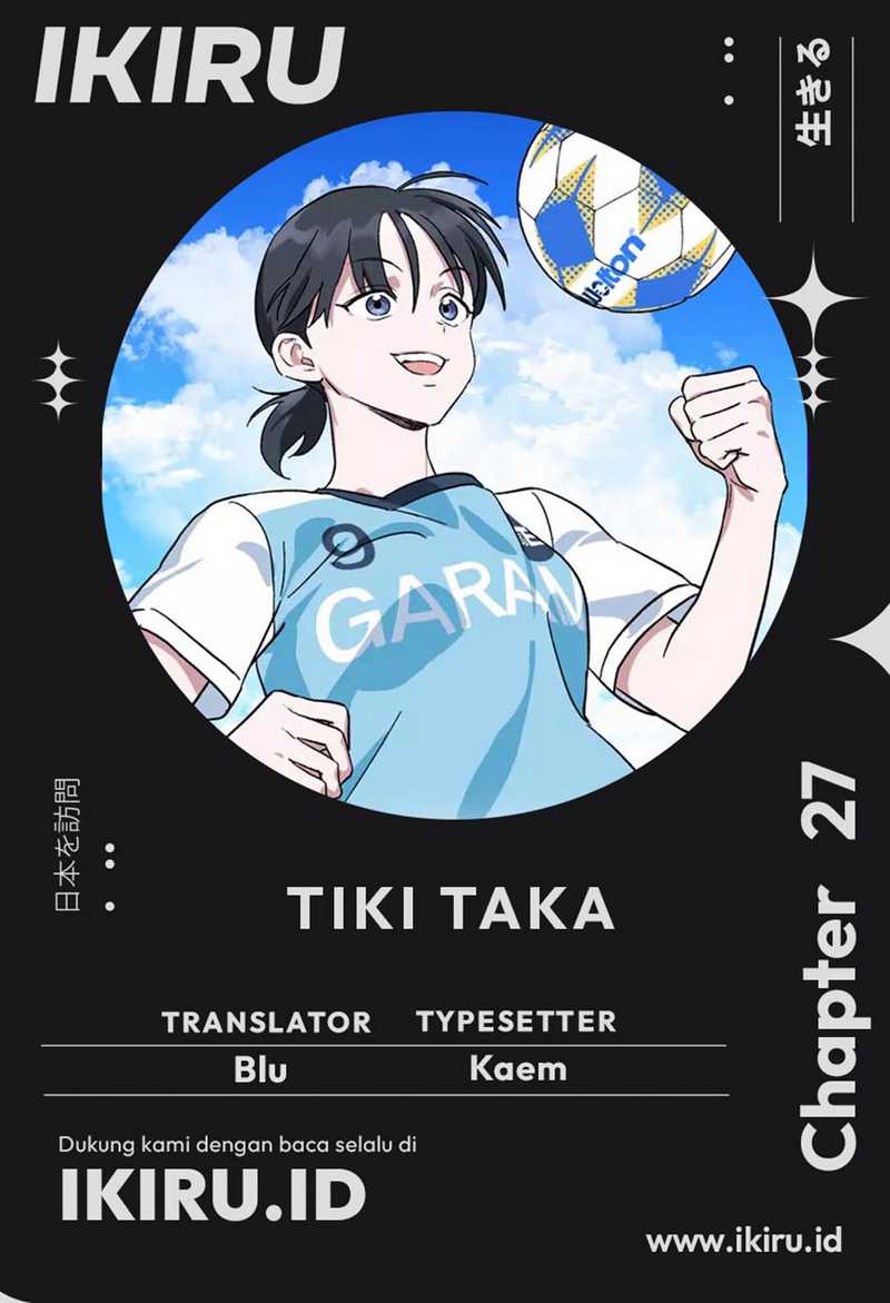 Tiki-Taka Chapter 27