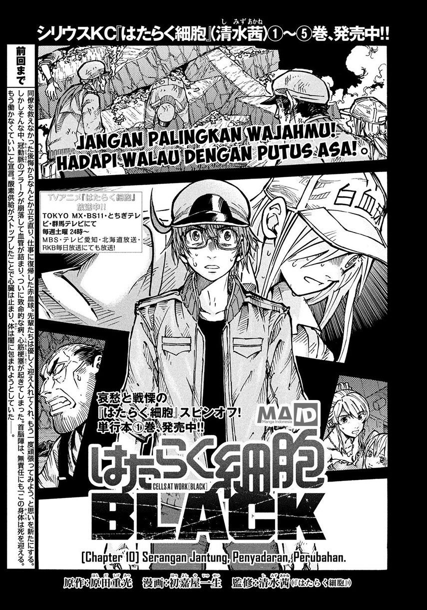 Hataraku Saibou BLACK Chapter 10