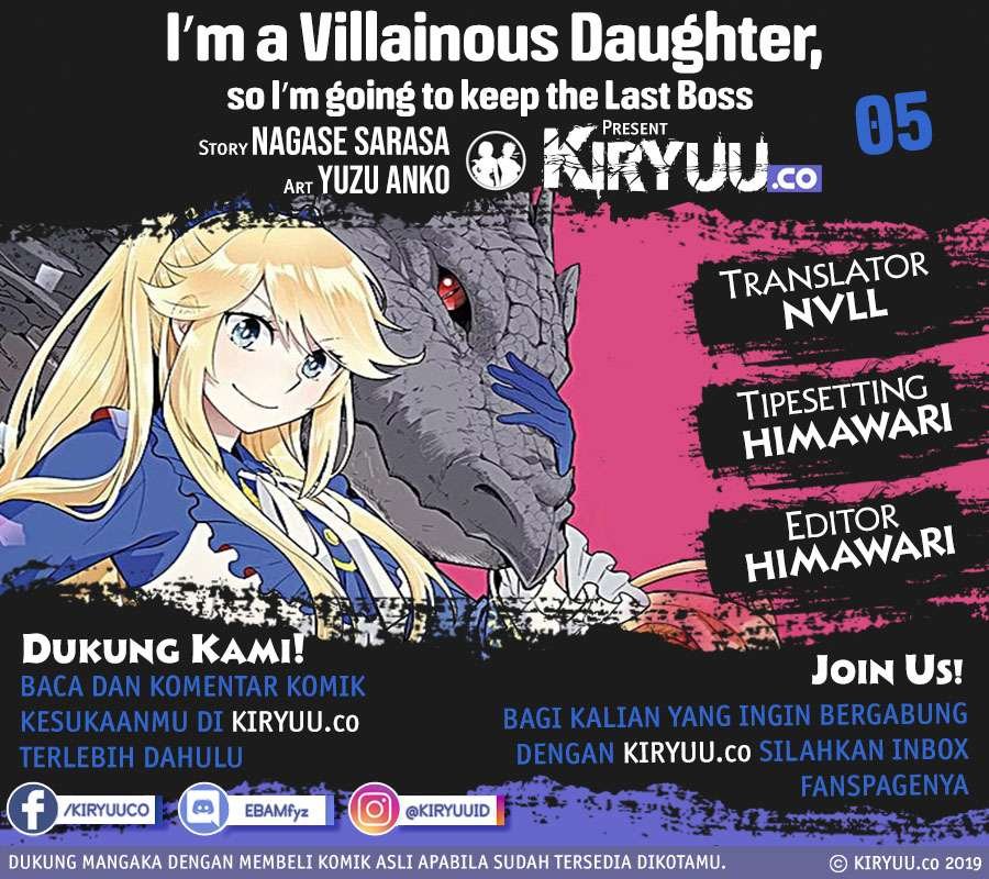 I’m a Villainous Daughter so I’m going to keep the Last Boss Chapter 05