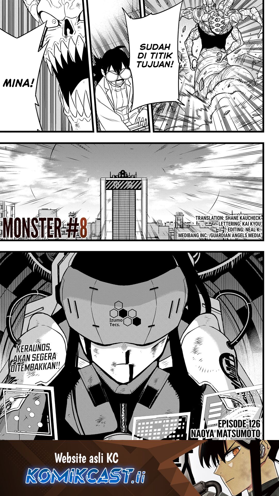 8Kaijuu Chapter 126