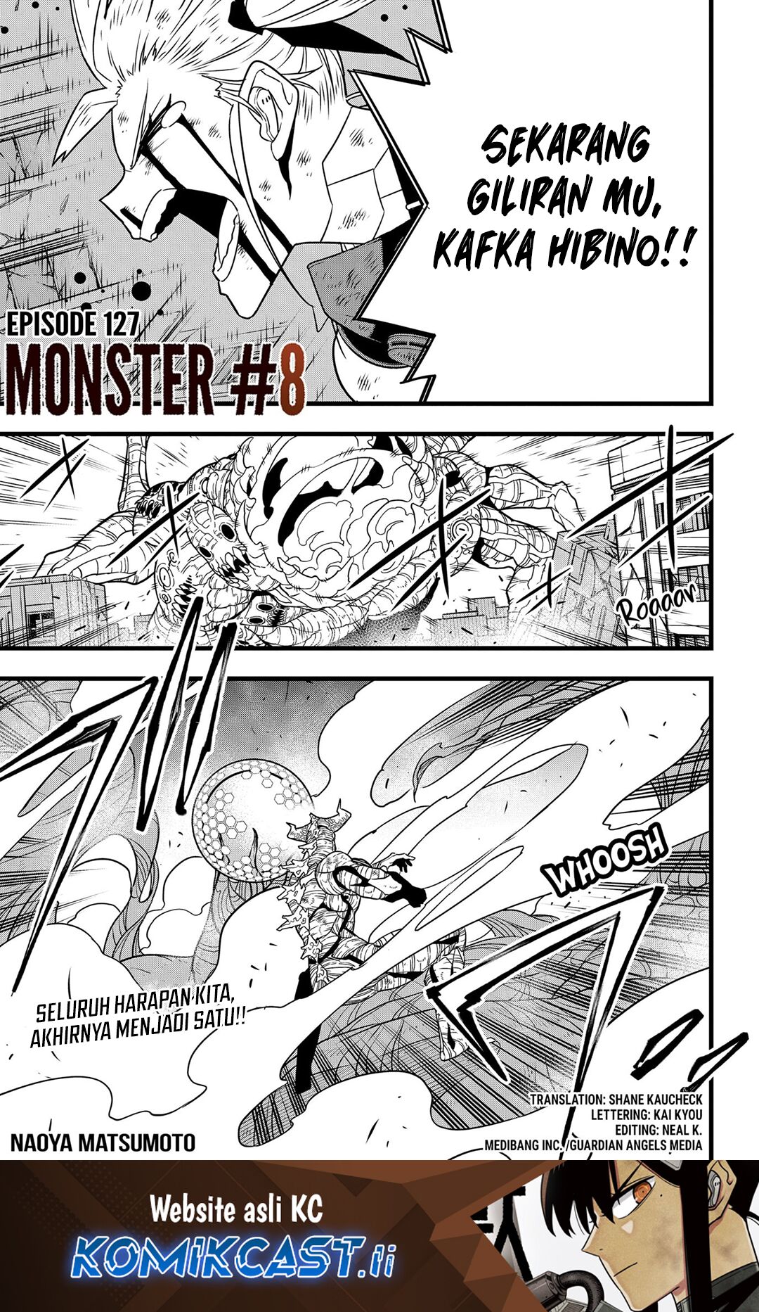 8Kaijuu Chapter 127
