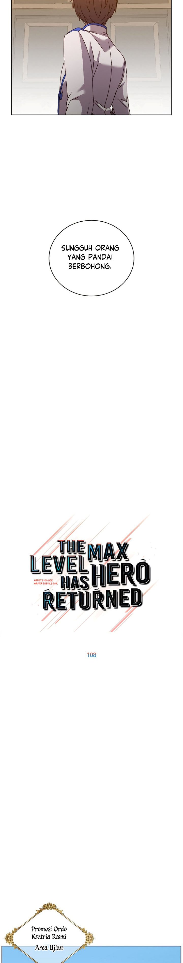 The MAX leveled hero will return! Chapter 108