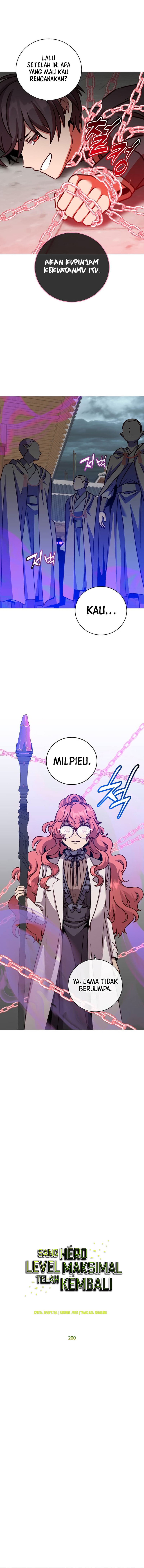The MAX leveled hero will return! Chapter 200