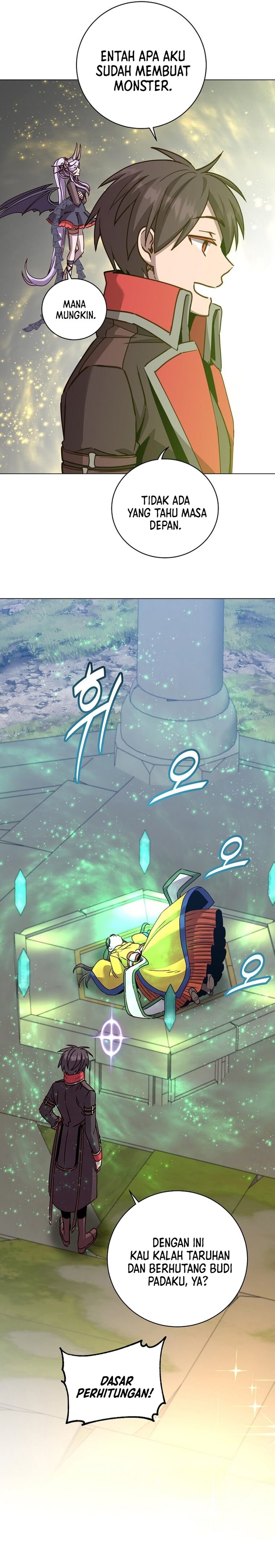 The MAX leveled hero will return! Chapter 205 page 21