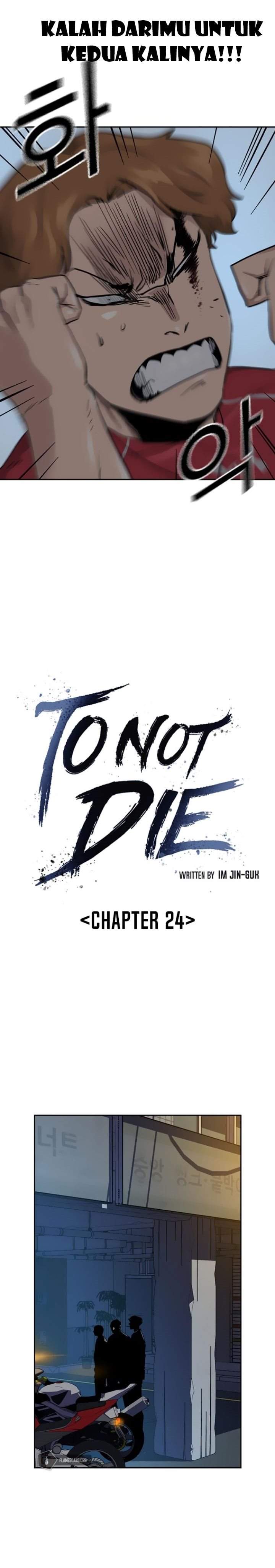 To Not Die Chapter 24
