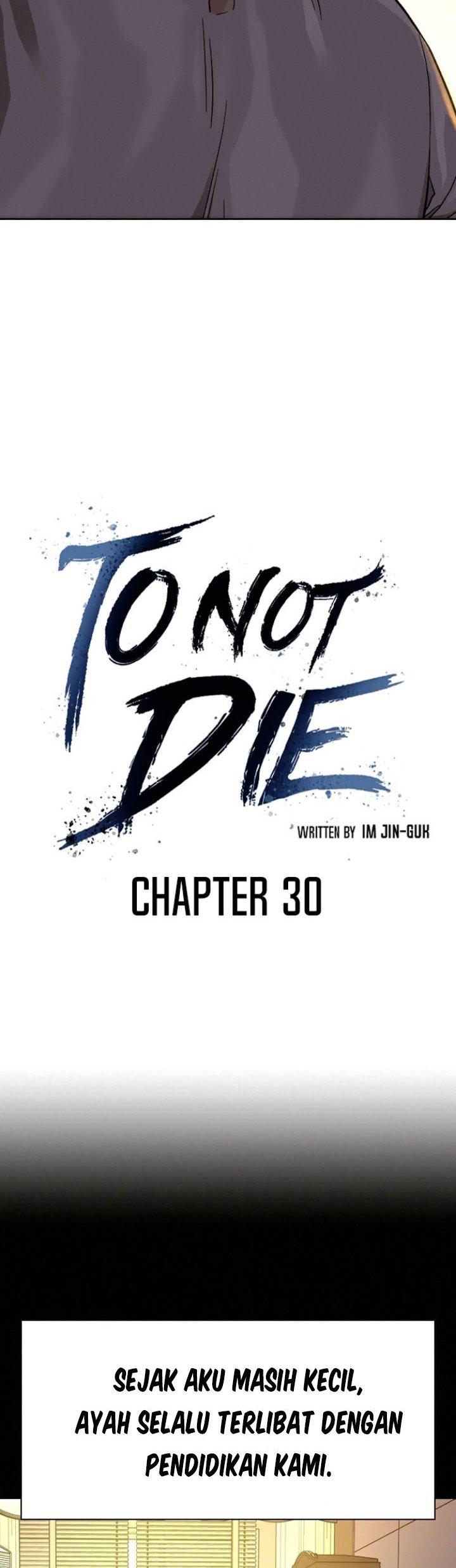 To Not Die Chapter 30