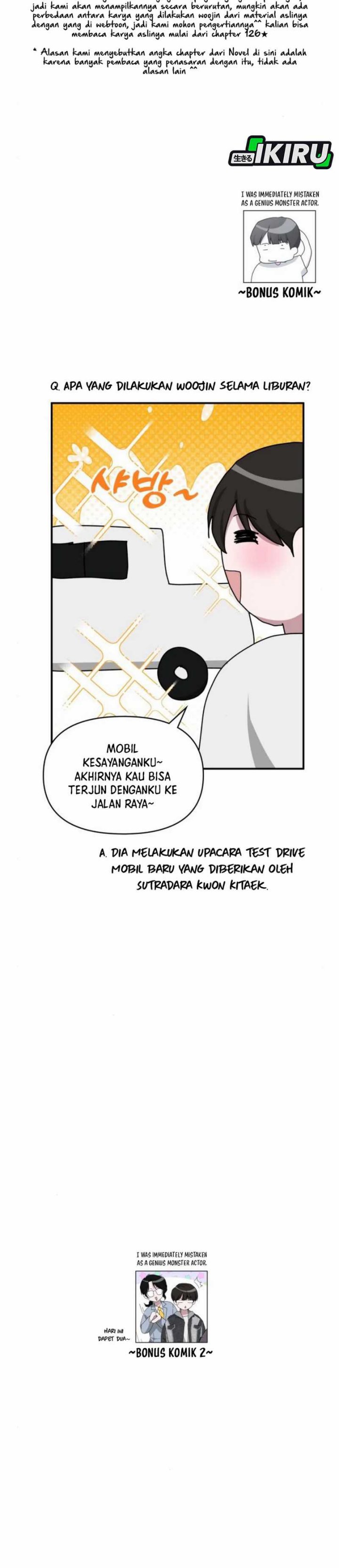 I Was Immediately Mistaken for a Monster Genius Actor Chapter 56