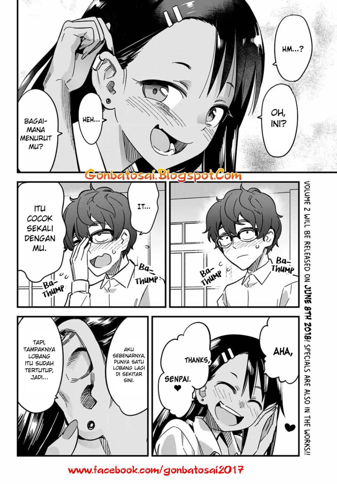 Ijiranaide, Nagatoro-san Chapter 14