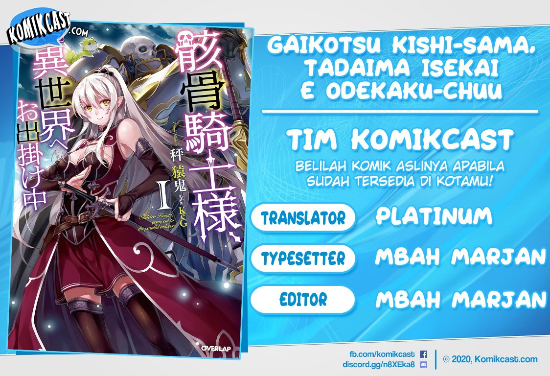 Gaikotsu Kishi-sama, Tadaima Isekai e Odekakechuu Chapter 37