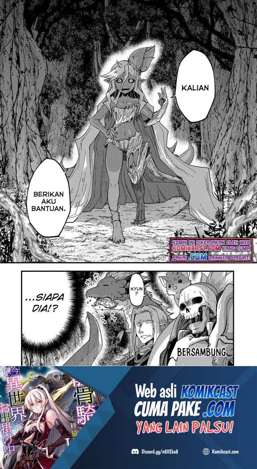 Gaikotsu Kishi-sama, Tadaima Isekai e Odekakechuu Chapter 45