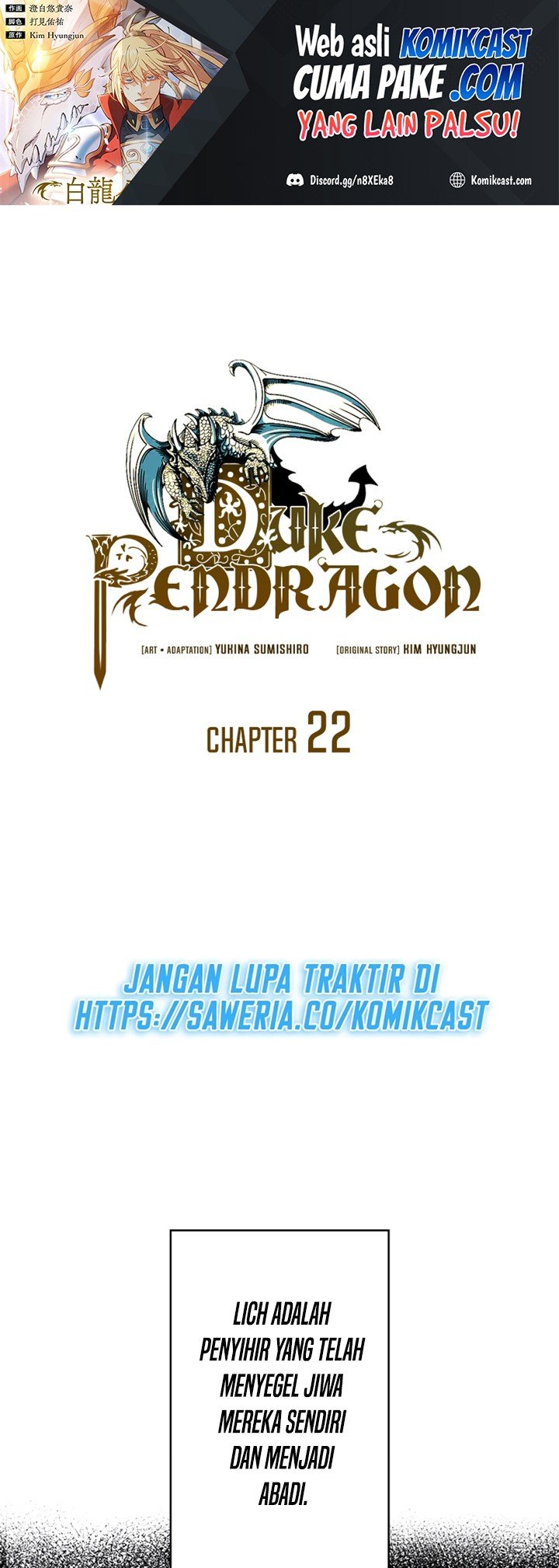 White Dragon Duke: Pendragon Chapter 22