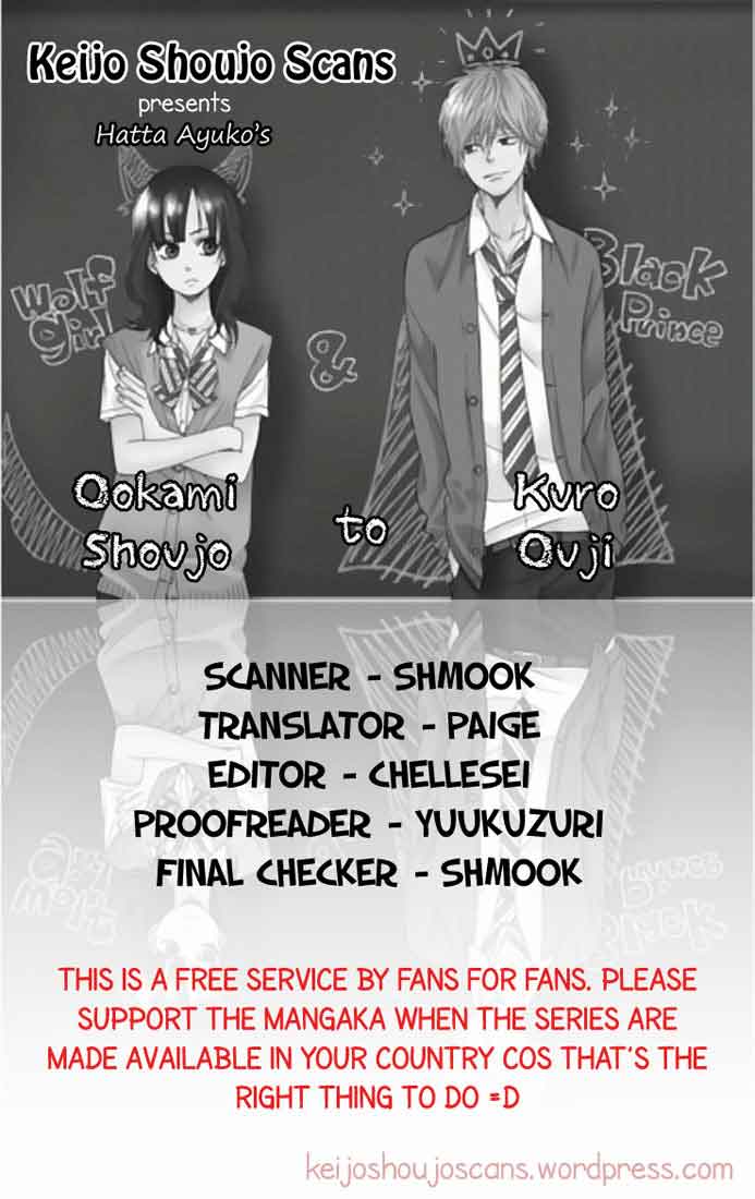 Wolf Girl and Black Prince Chapter 03
