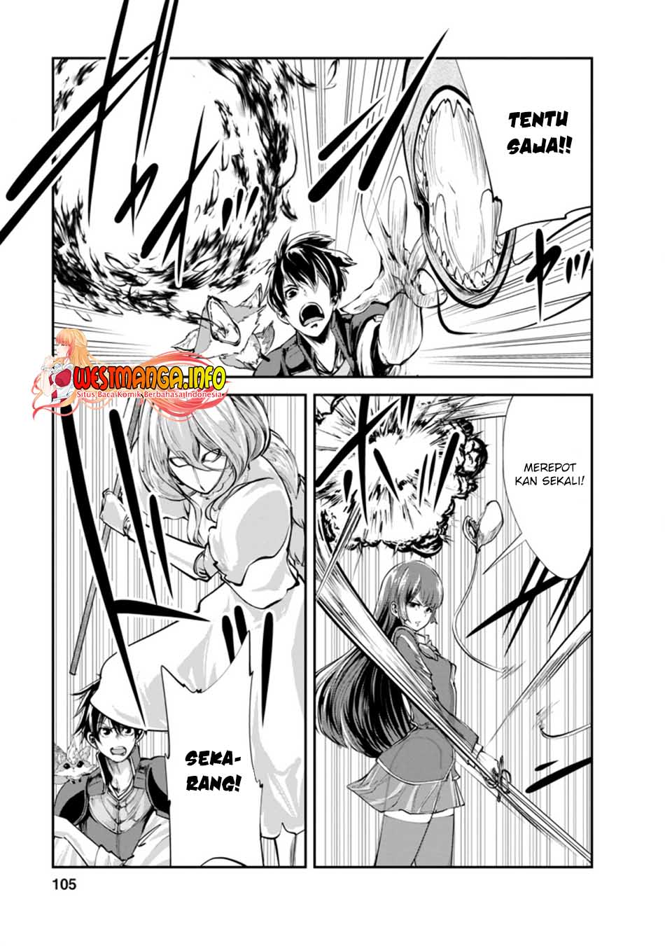 Monster no Goshujin-sama chapter 39.2 halaman 5