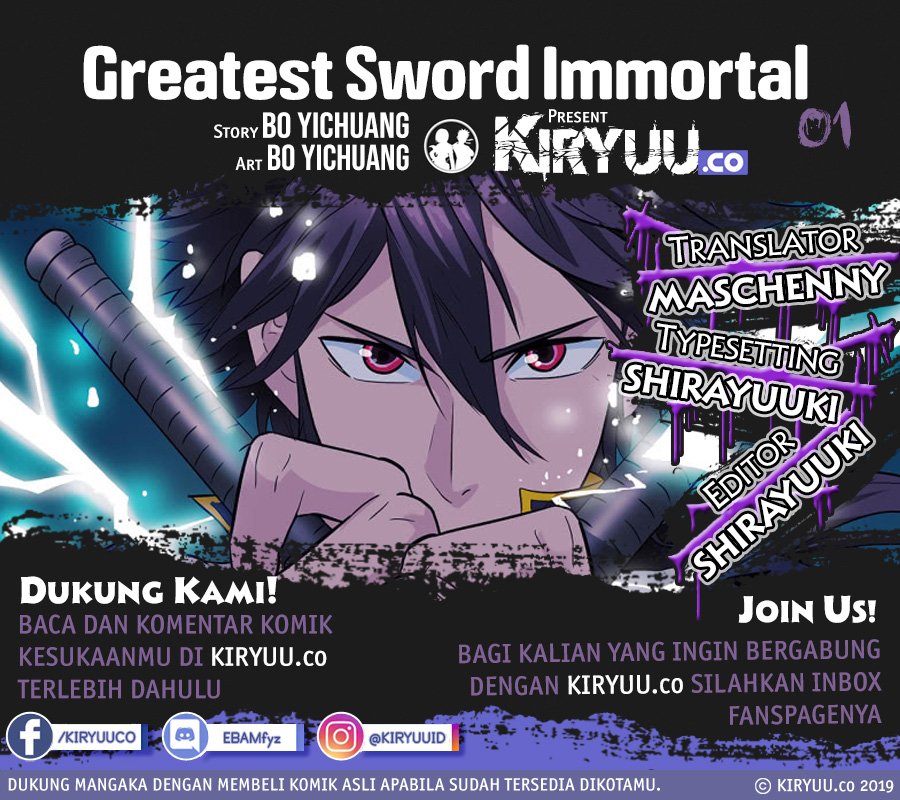 Greatest Sword Immortal Chapter 01