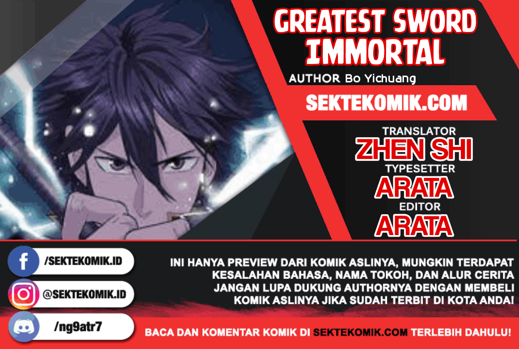 Greatest Sword Immortal Chapter 114