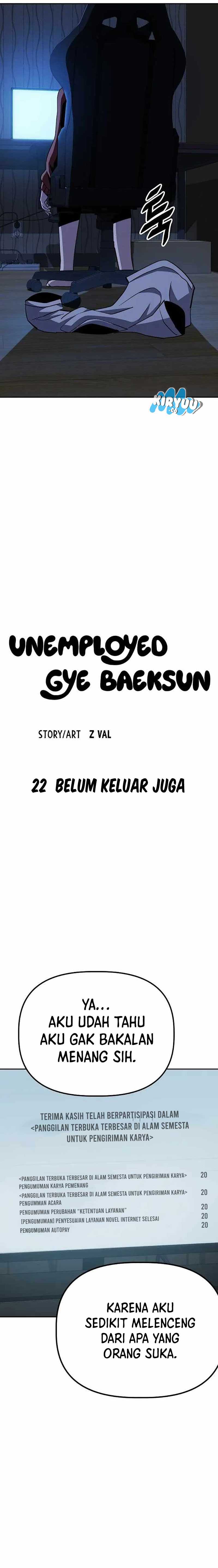 Unemployed Gye Baek Soon Chapter 22