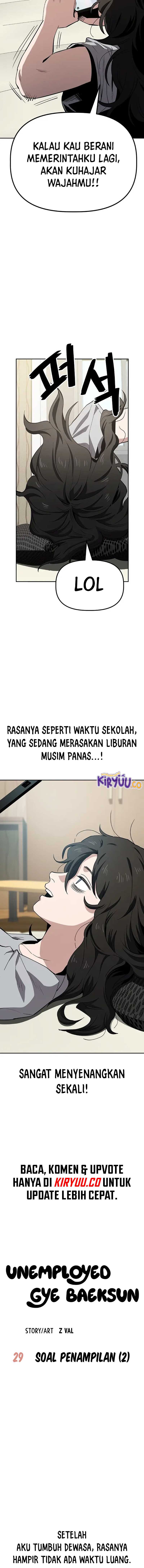 Unemployed Gye Baek Soon Chapter 29