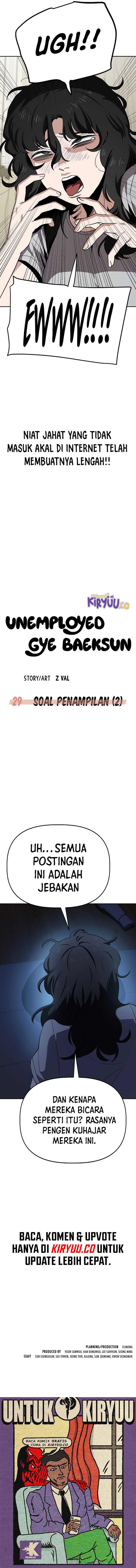 Unemployed Gye Baek Soon Chapter 29