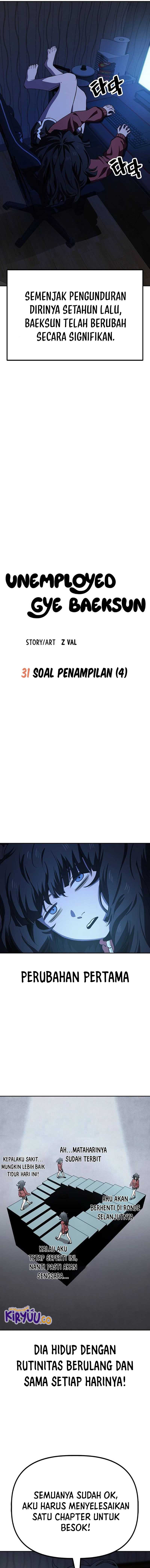 Unemployed Gye Baek Soon Chapter 31