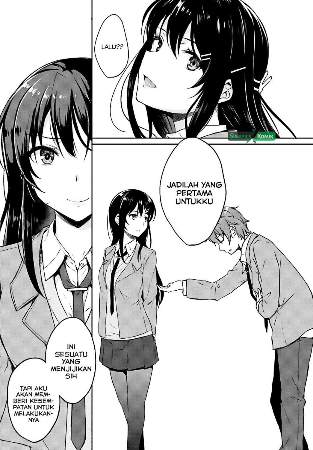 Seishun Buta Yarou wa Bunny Girl-senpai no Yume wo Minai Chapter 08