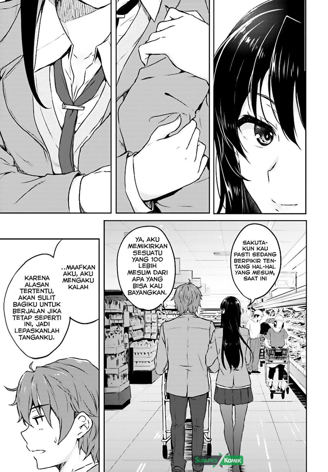 Seishun Buta Yarou wa Bunny Girl-senpai no Yume wo Minai Chapter 08